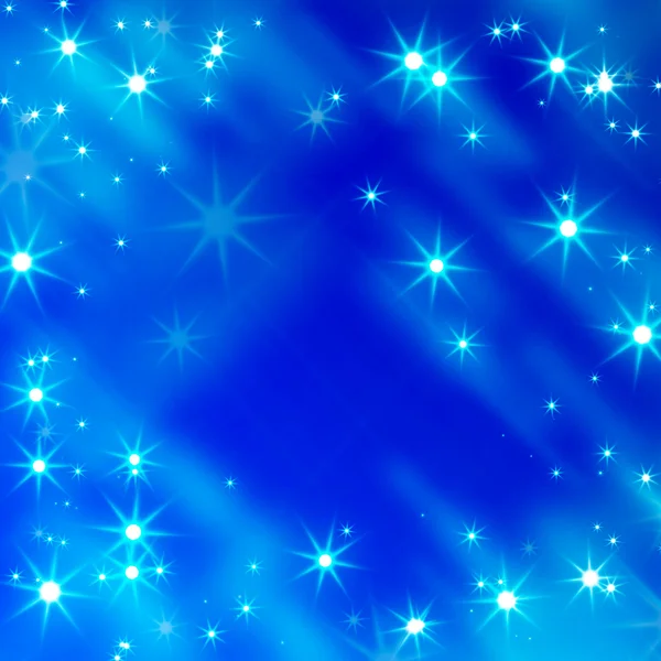 Brilha em um azul suave — Fotografia de Stock