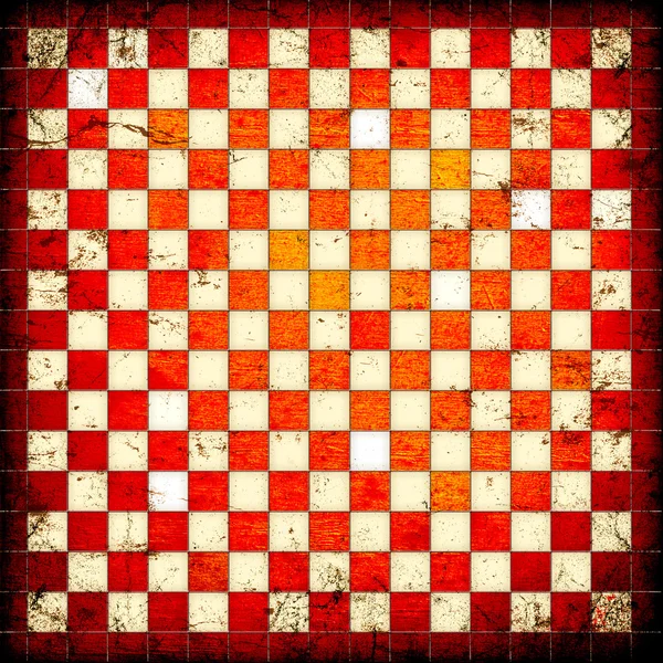 Grunge cuadrados rojos — Foto de Stock