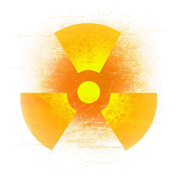 Radioaktivitet symbol — Stockfoto