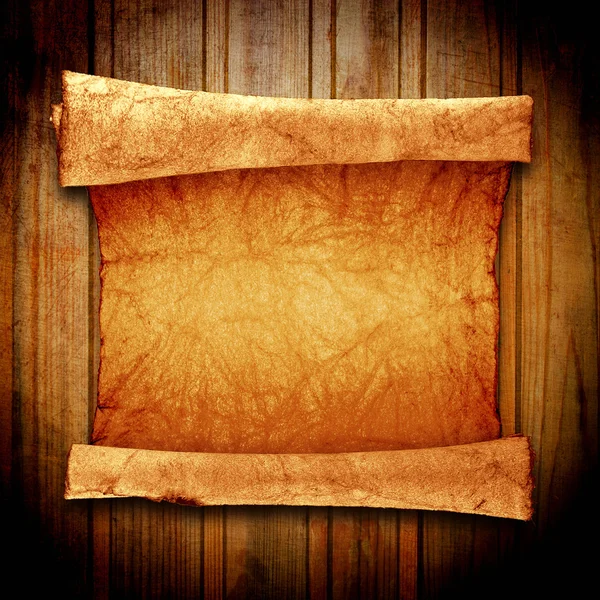 Свиток старого пергамента — стоковое фото