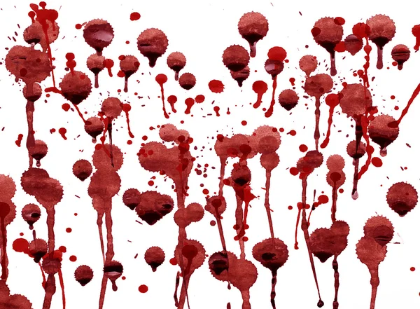 Splashes of blood — Stock Photo, Image