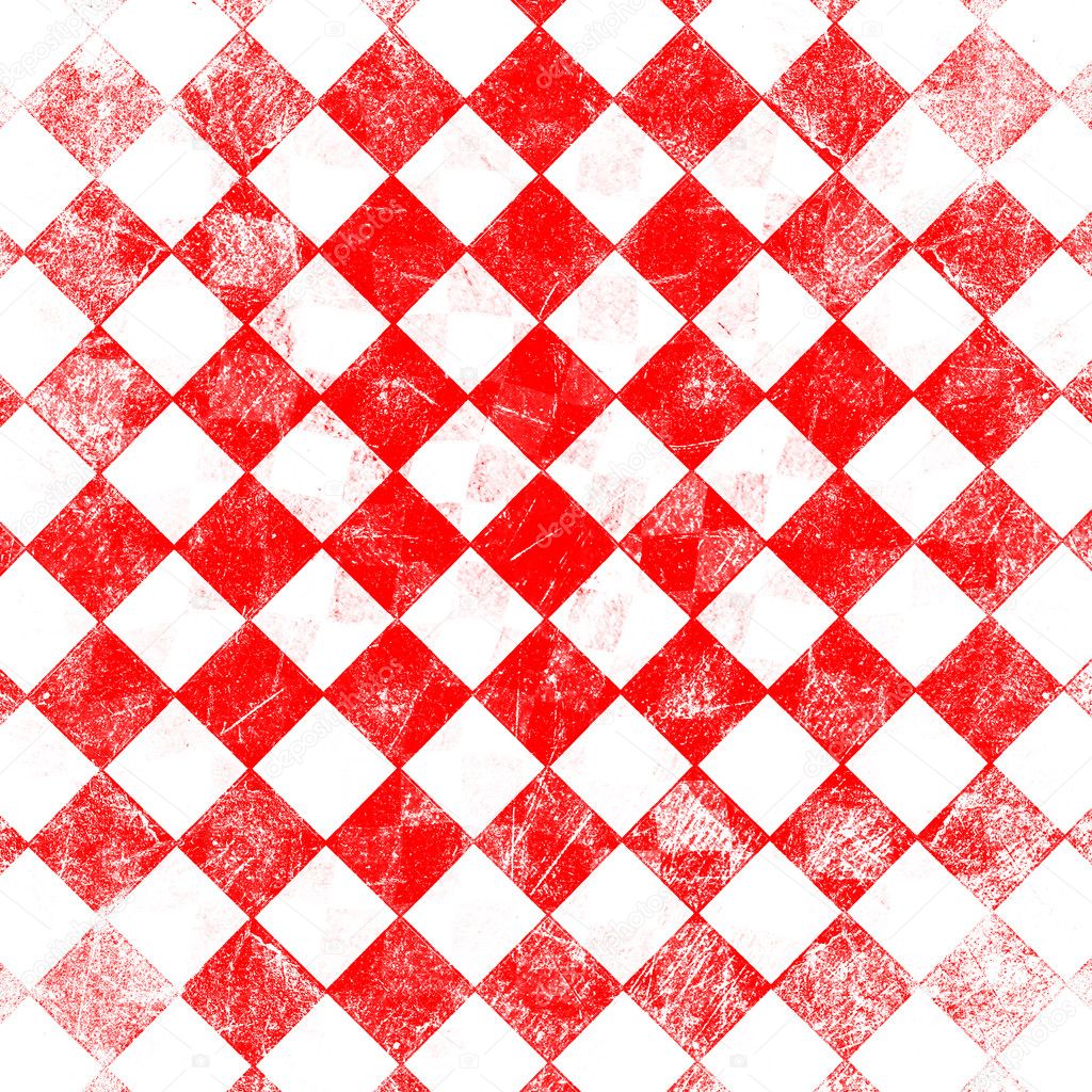 Grunge red checkered