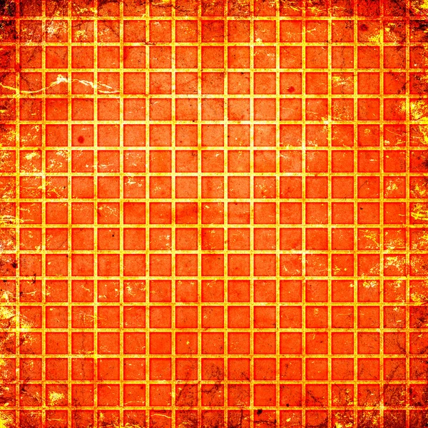Grunge quadrados vermelhos — Fotografia de Stock