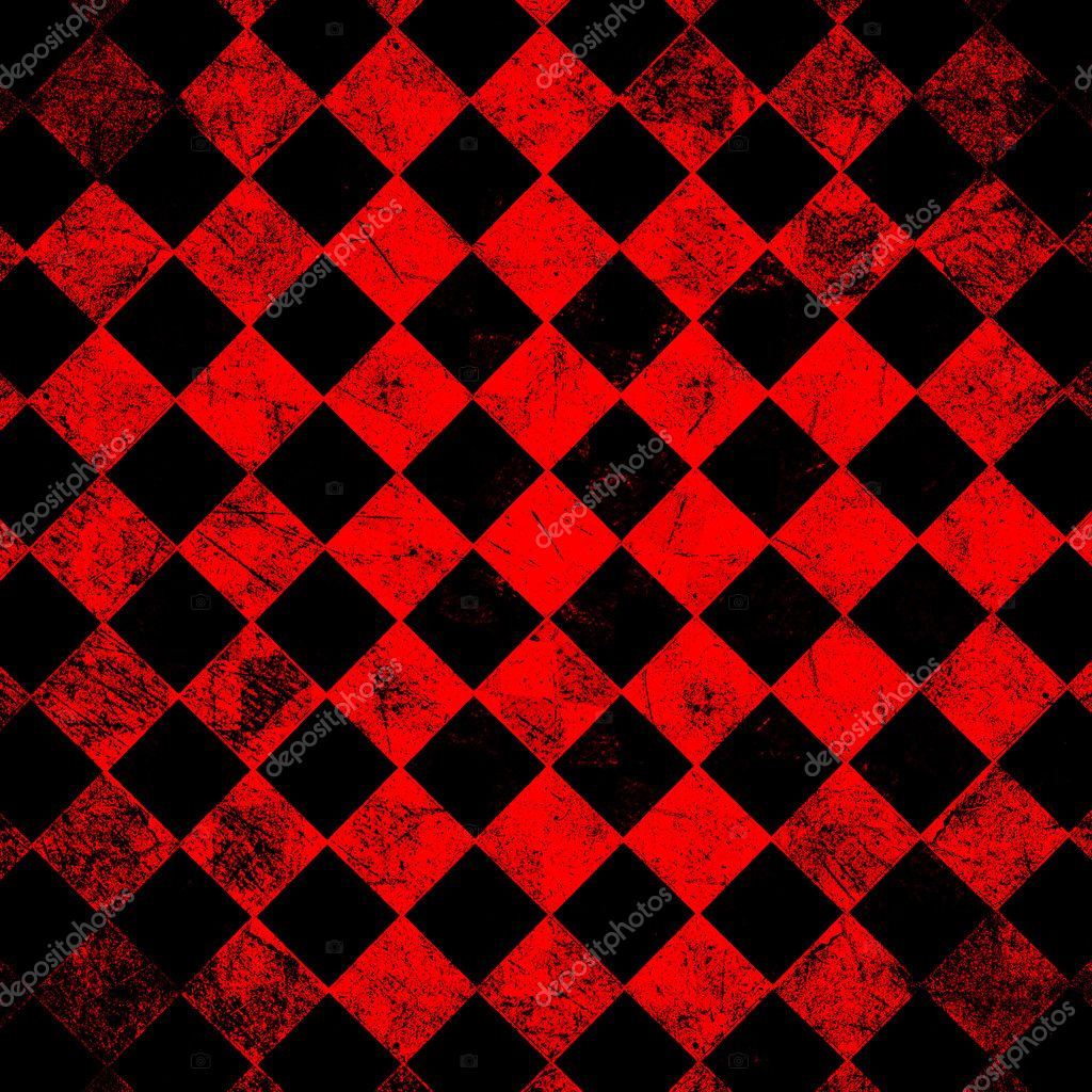 Grunge red checkered Stock Photo by ©Molodec_ 9844266