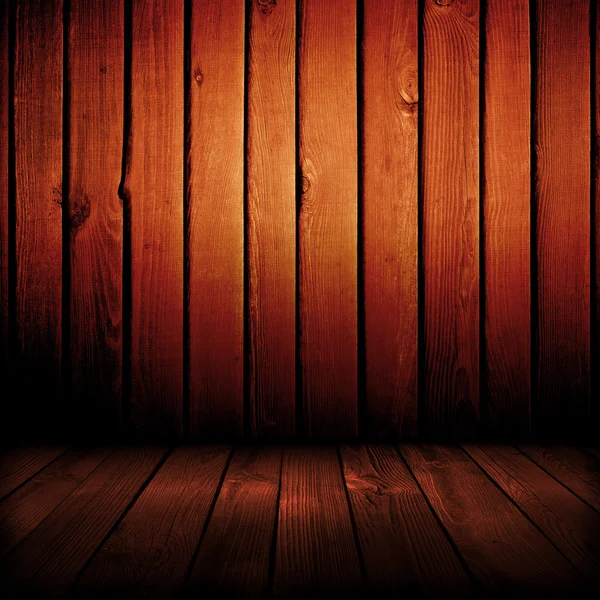stock image Old wooden interior