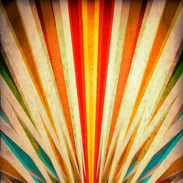 Multicolore Rayons de soleil fond grunge — Photo
