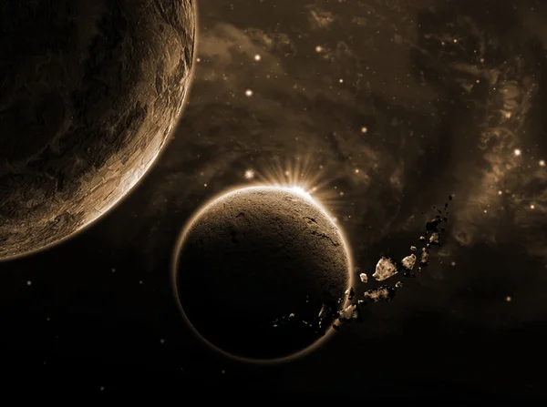小惑星の惑星 — ストック写真