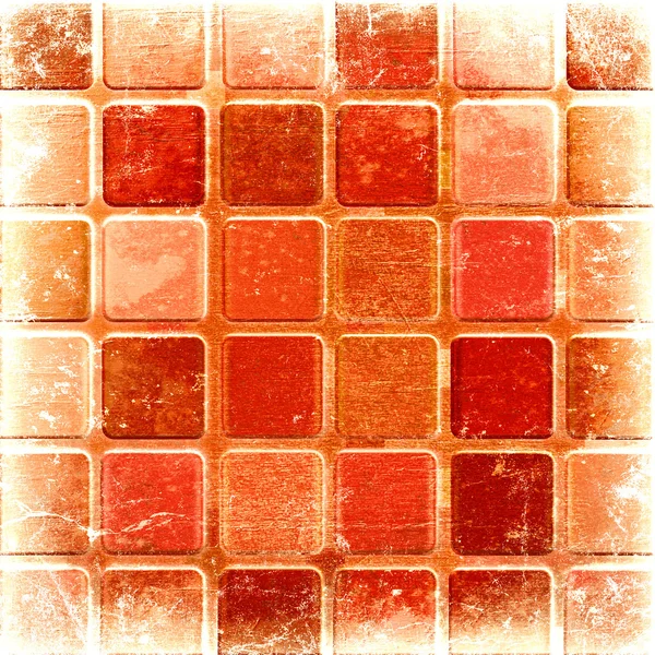 Огромные красные квадраты — стоковое фото