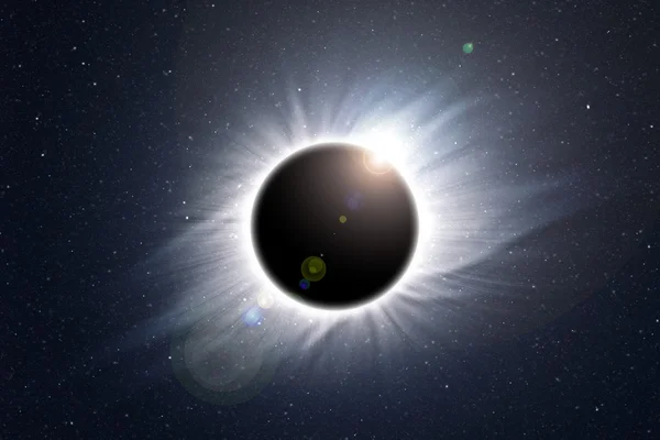 Eclipse of the sun — Stock Photo, Image