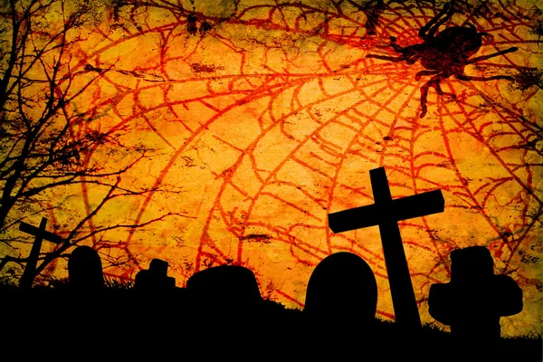 Grunge-Halloween — Stockfoto