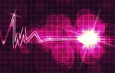 Heart monitor clipart