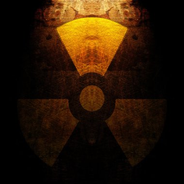 Sign of radiation clipart