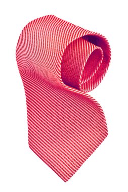 Roll of red tie clipart