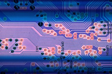 Electronic circuits clipart