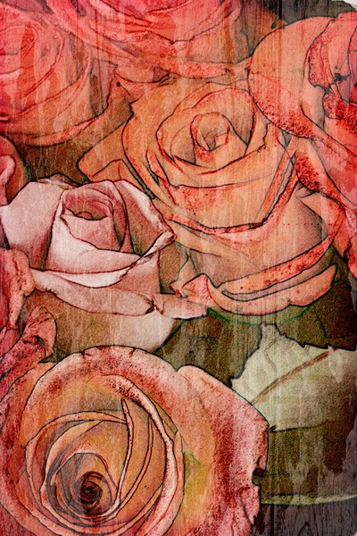 Roses vintage — Stock Photo, Image