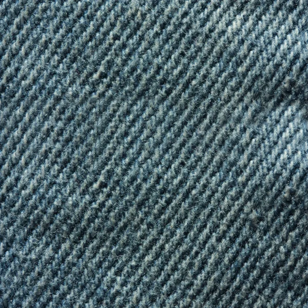 Texturou modré džíny — Stock fotografie