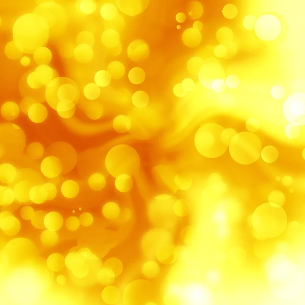 Luzes desfocadas em um dourado brilhante — Fotografia de Stock