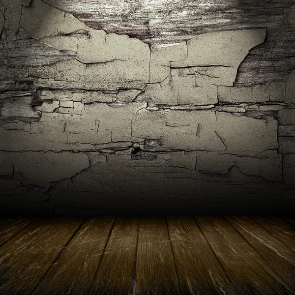 Стара стіна і підлога — стокове фото