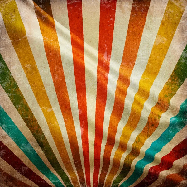 Multicolor Sluneční paprsky grunge pozadí — Stock fotografie