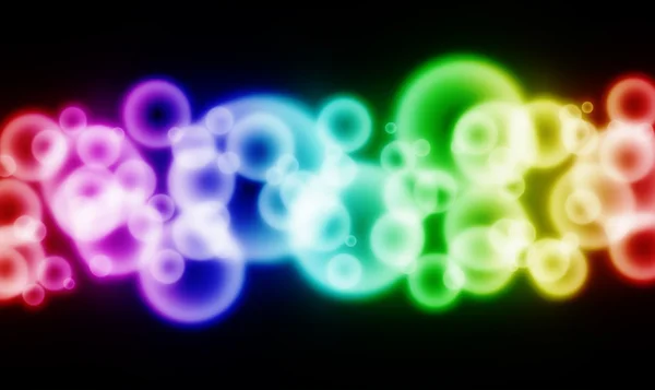 Abstrakt varicolored bluring lys - Stock-foto