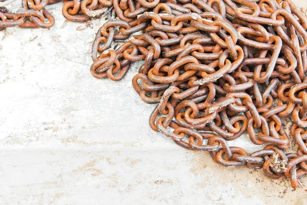 Old metal chain — Stock Photo, Image