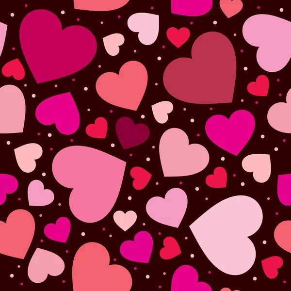 Coeurs fond pour mariage et Saint-Valentin — Image vectorielle