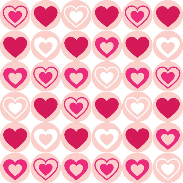 Hjärtan för bröllop och valentine — Stock vektor