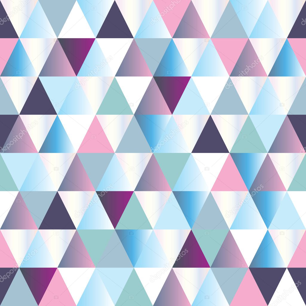 Diamonds seamless triangle abstract pattern