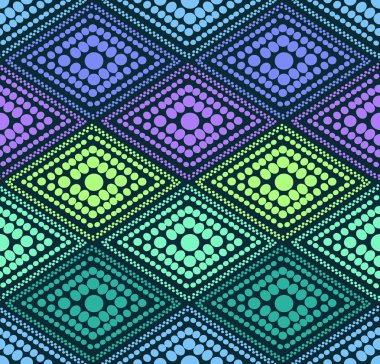 mavi nokta soyut geometrik desen