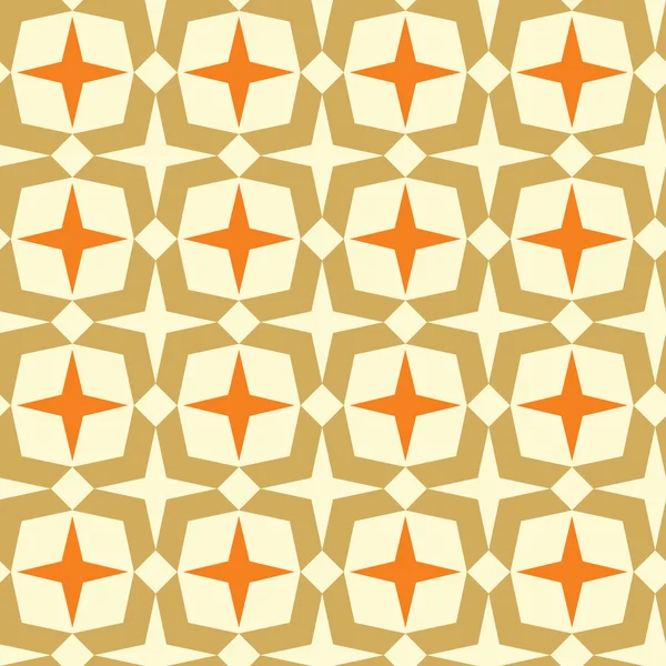 Geometrische naadloze abstracte patroon — Stockvector