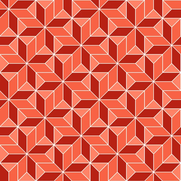 Naadloze geometrische 3D-abstract patroon — Stockvector