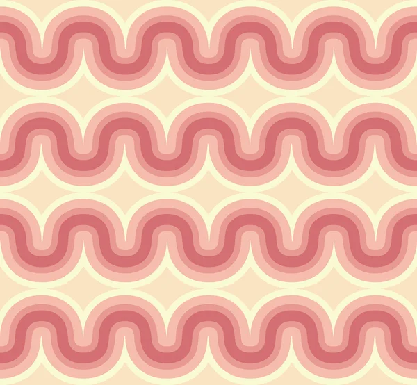 Patrón de onda abstracta sin costura geométrica — Archivo Imágenes Vectoriales