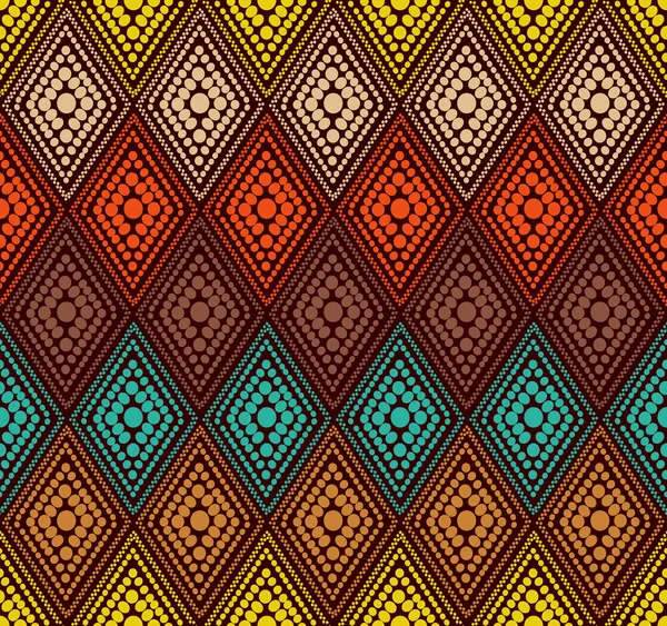Geometrische patroon van abstracte kleur stip. — Stockvector