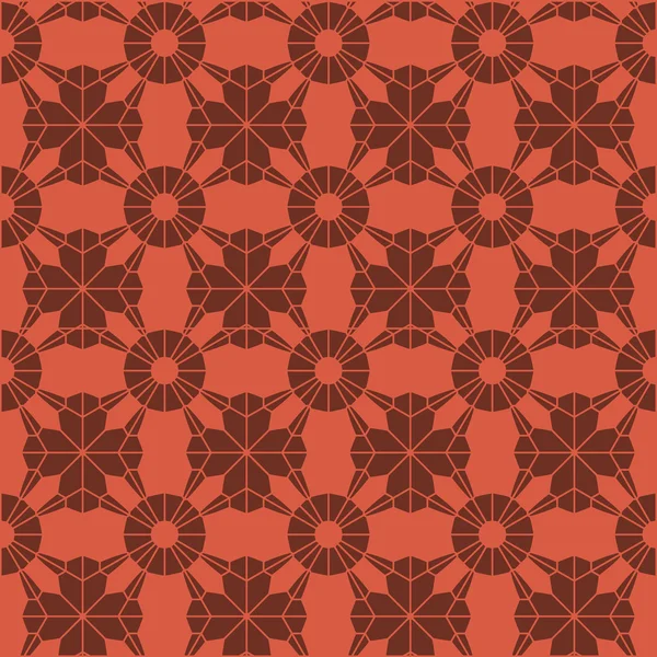 シームレスな 3 d 幾何学的な抽象的なパターン — ストックベクタ
