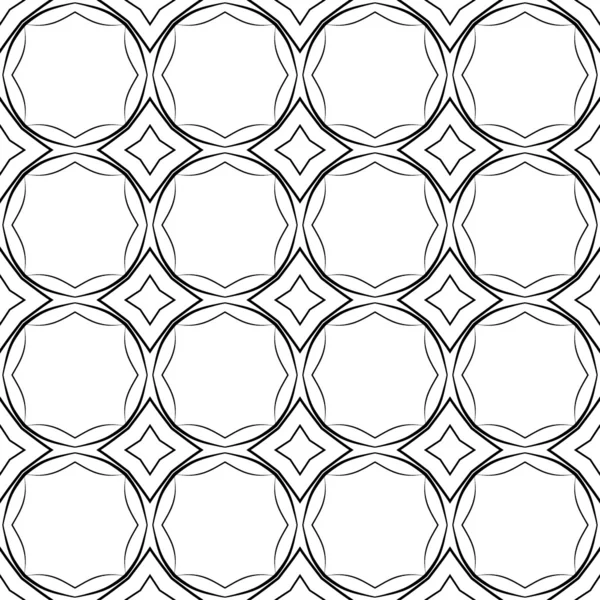 Modèle abstrait géométrique sans couture — Image vectorielle
