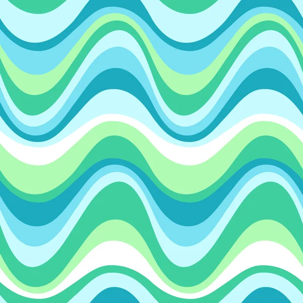 Geometric seamless water sea pattern — Stock Vector