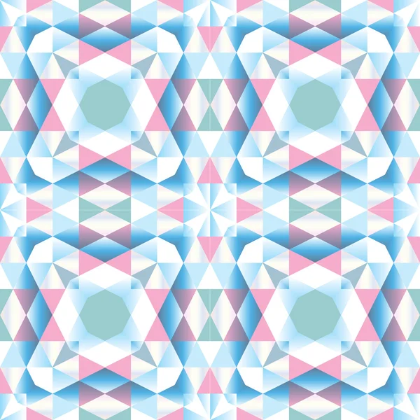 抽象彩色无缝几何背景 — 图库矢量图片