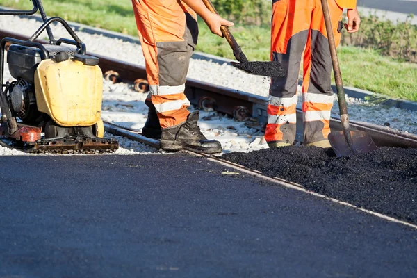 Construcción de carreteras —  Fotos de Stock