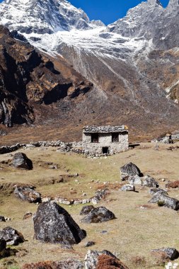 Mountains landscape, Himalayas clipart