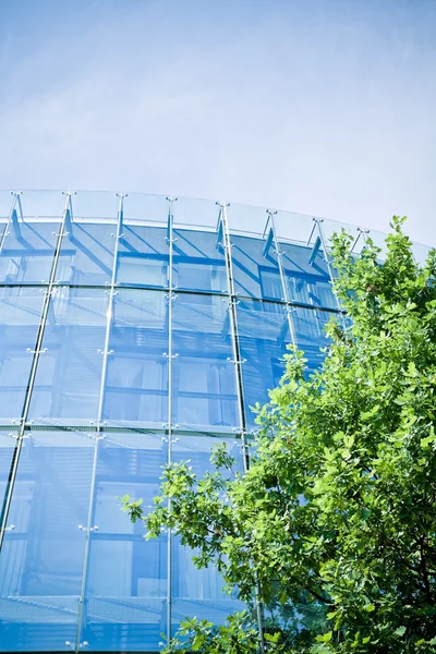 Gröna företag byggnad — Stockfoto