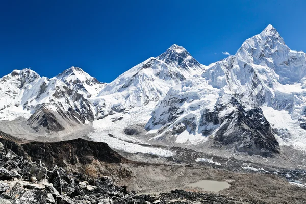 Monte Everest Vista, Himalaia Montanhas — Fotografia de Stock