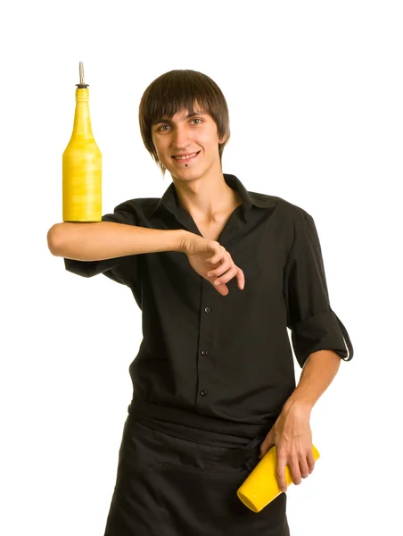 Young bartender — Stock Photo, Image