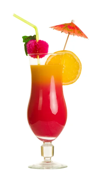 Imagem stock do cocktail Tequila Sunrise — Fotografia de Stock