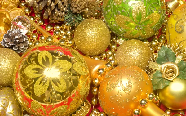 Decoración de Navidad. Fondo de Año Nuevo —  Fotos de Stock