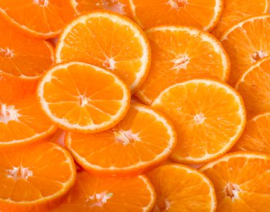 Healthy food background with beautiful orange clipart