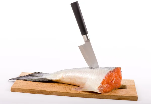 Pedazo de salmón —  Fotos de Stock