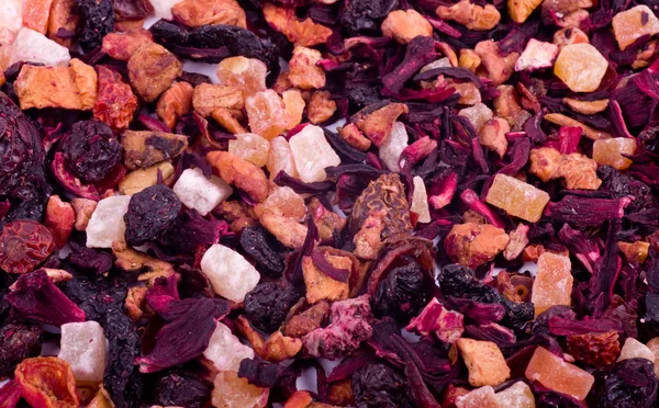 Цветочный и фруктовый чай — стоковое фото