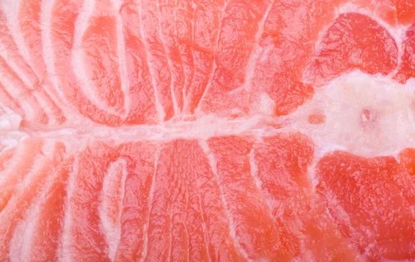 Pedaço de laranja de um salmão — Fotografia de Stock