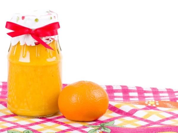 Мандаринский и апельсиновый джем — стоковое фото