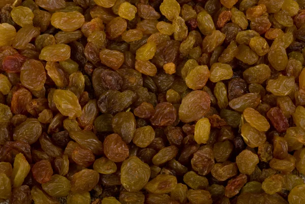 A close up of dark brown raisins. — Stock Photo, Image